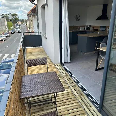 Διαμέρισμα Spacieux Avec Balcon 150m De La Barneville-Carteret